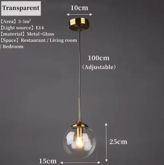 Ignisora™ Modern Glass Pendant Light Luminescense