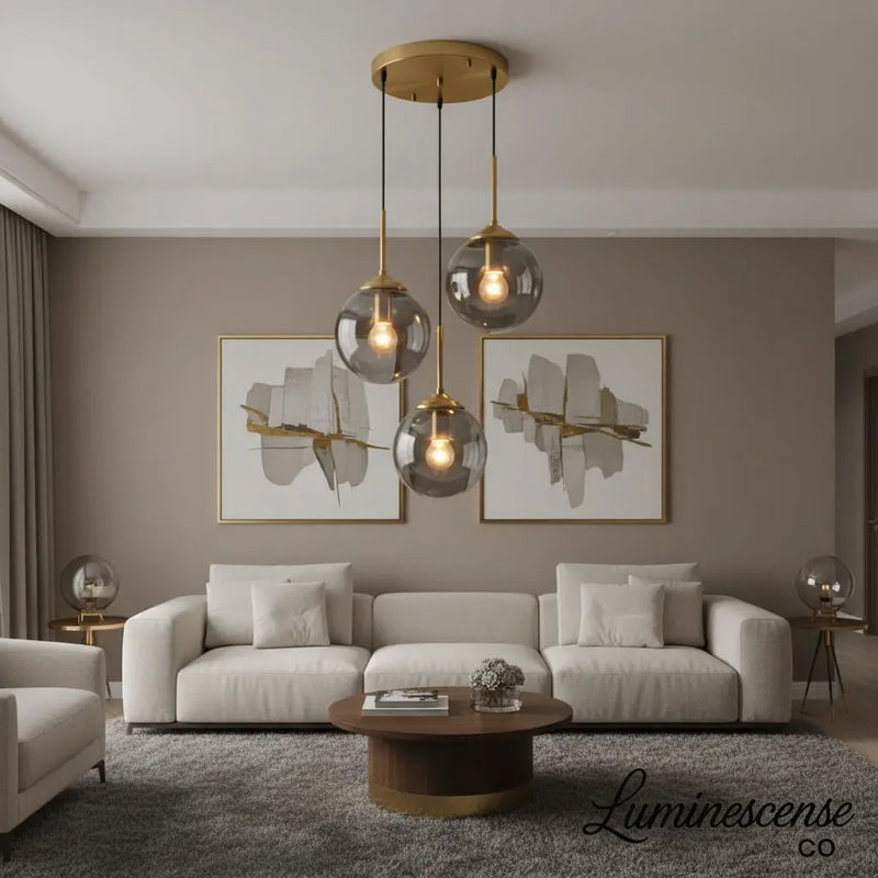 Ignisora™ Modern Glass Pendant Light Luminescense
