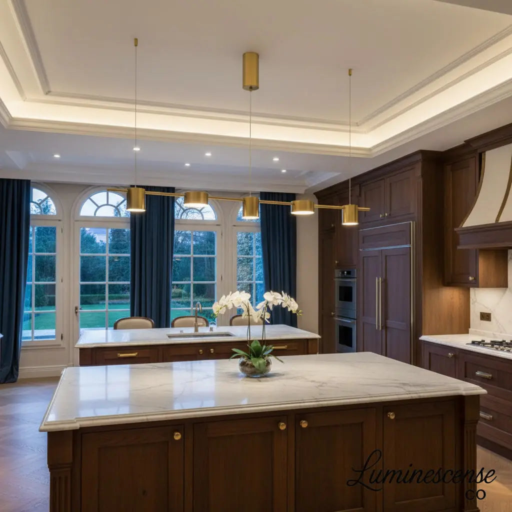 AureliaBeam™ Modern Nordic Linear LED Chandelier – Adjustable Multi-Head Pendant Light Luminescense