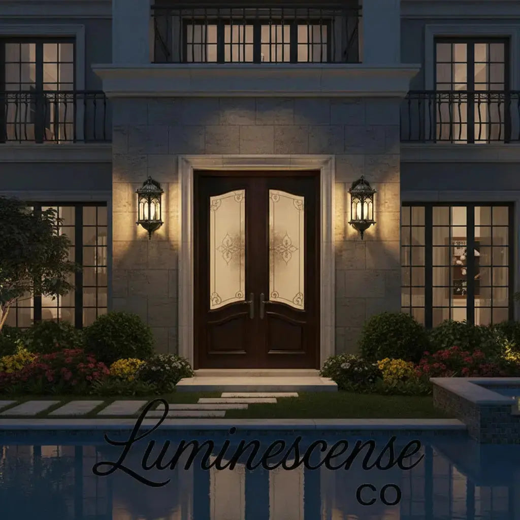 HeritageLantern™ European Outdoor Wall Light – Waterproof Aluminum E27 Exterior Wall Sconce Luminescense