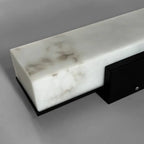 MarbellaLux™ Modern Marble LED Wall Sconce – Luxury Minimalist Vertical Accent Light Luminescense