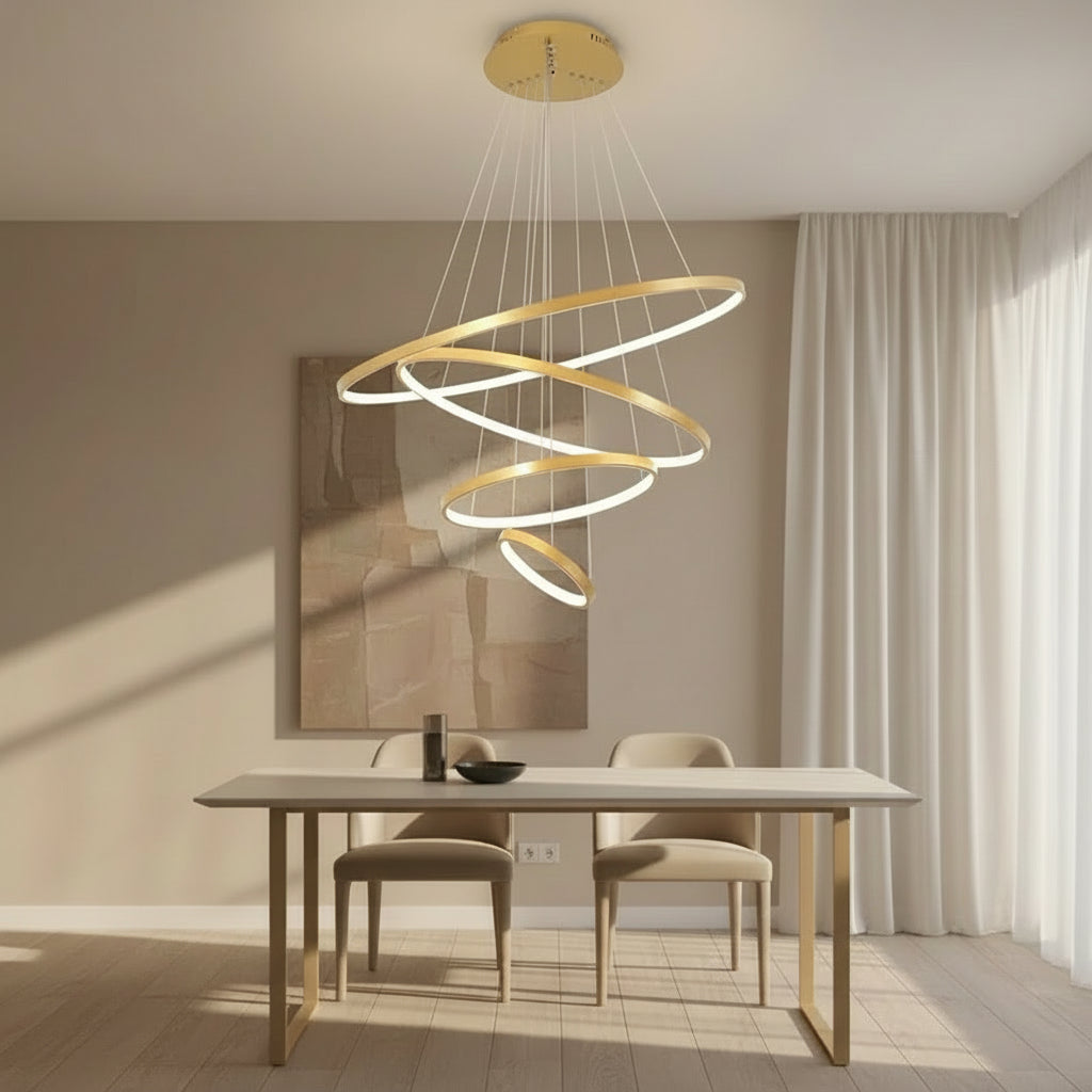 Ring  Loop LED Chandelier Home