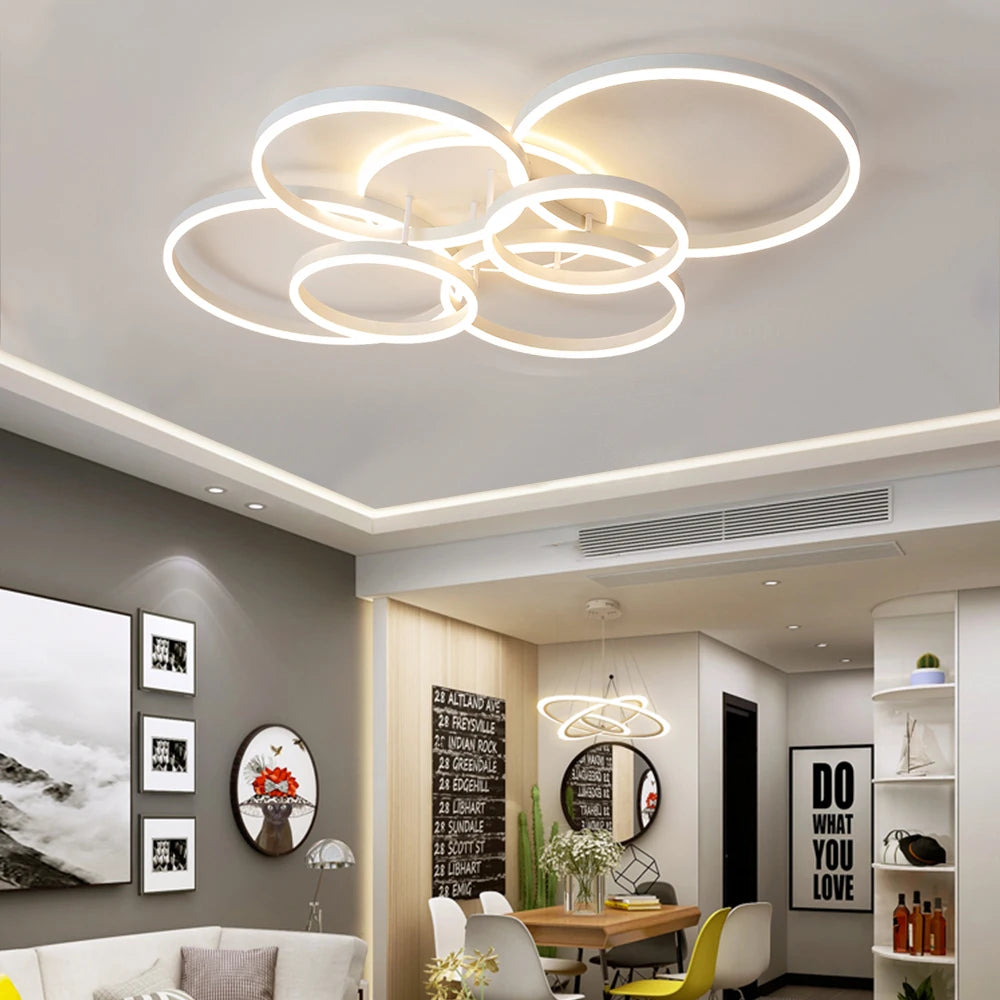 Modern Glow LED Ceiling Chandelier