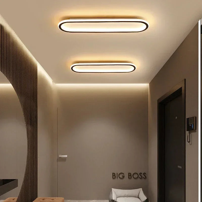 Modern Oval LED Ceiling Light