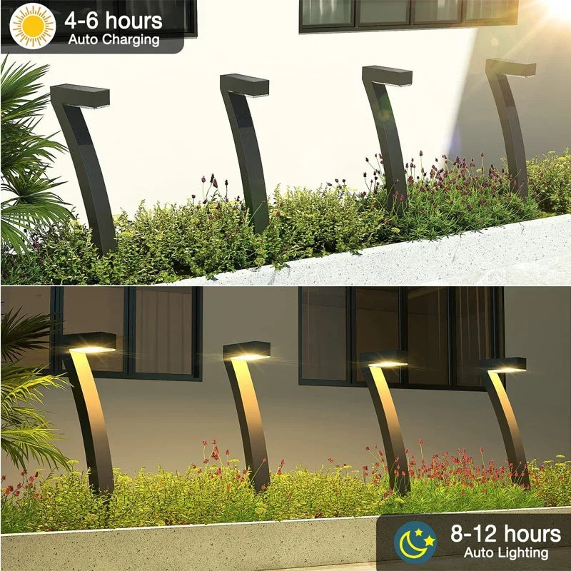 GardenGlow Solar Pathway Lights Set