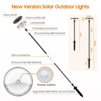 LumiSway™ Solar Swaying Garden Lights – Wind-Responsive LED Landscape Stakes, IP65 Waterproof Outdoor Pathway Lighting Luminescense