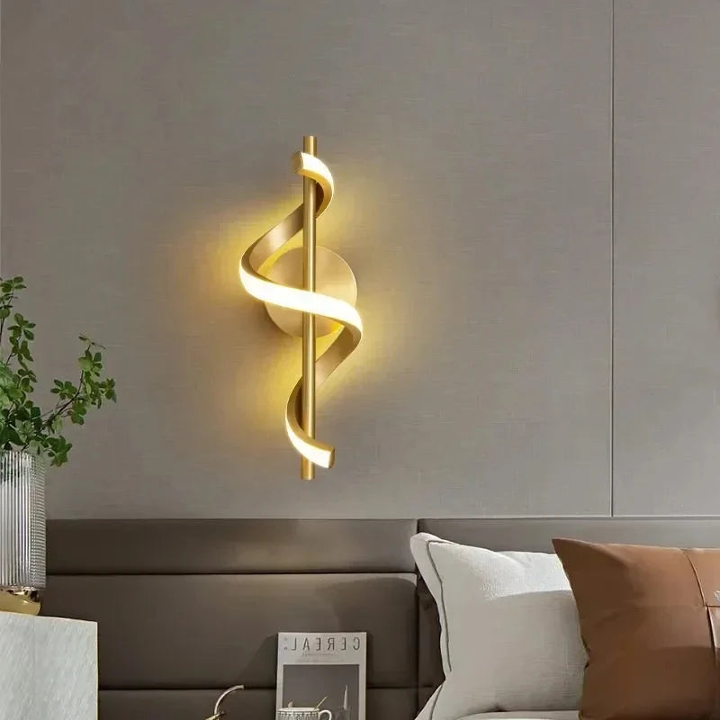 Swirl LED Wall Sconce
