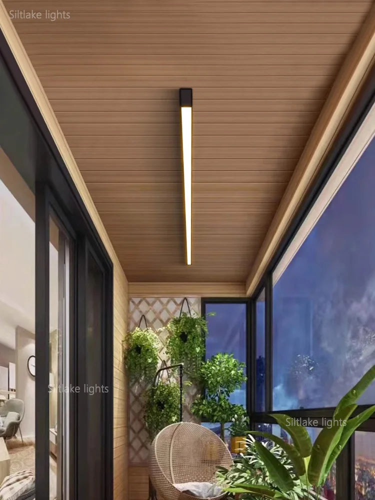 GlowLine Minimalist LED Ceiling Light