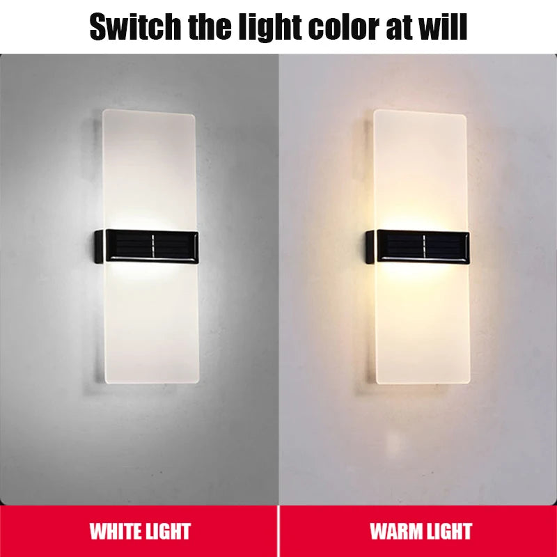 Solar Outdoor Wall Light