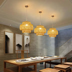 Bamboo Weave Pendant Lamp