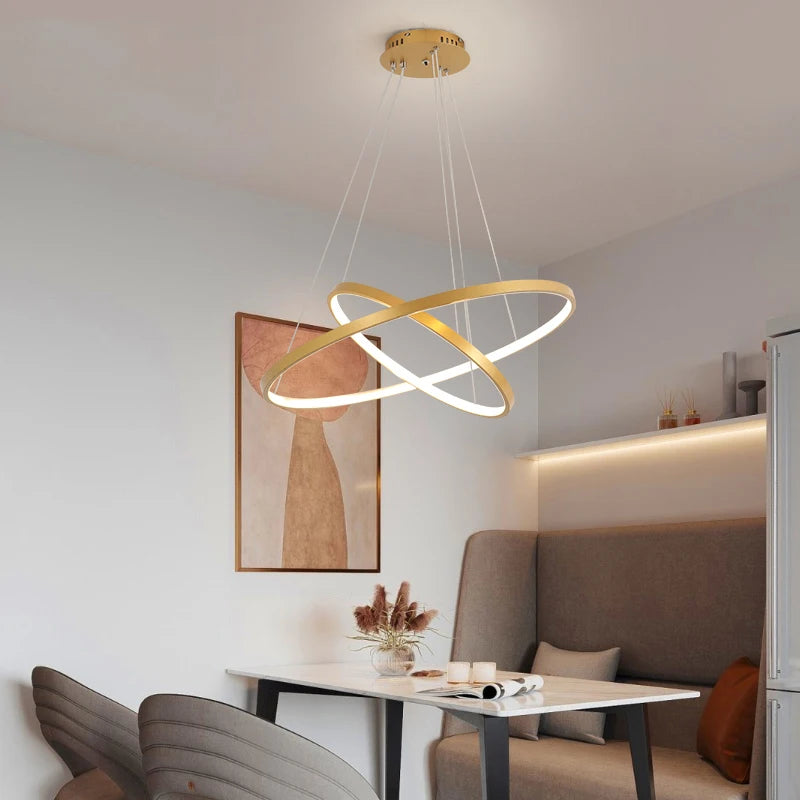 Ring  Loop LED Chandelier Home