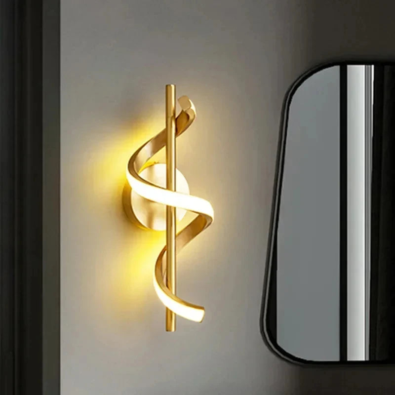 Swirl LED Wall Sconce