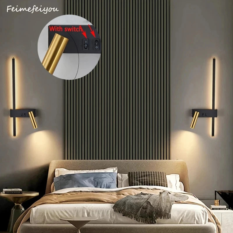 Nordic Glow Modern Wall Lamp