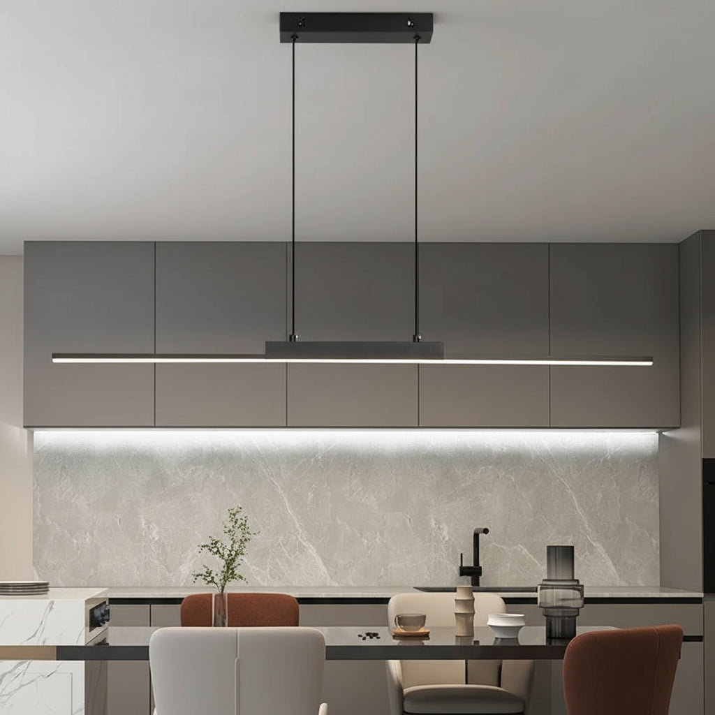 Modern Linear Dining Pendant Light