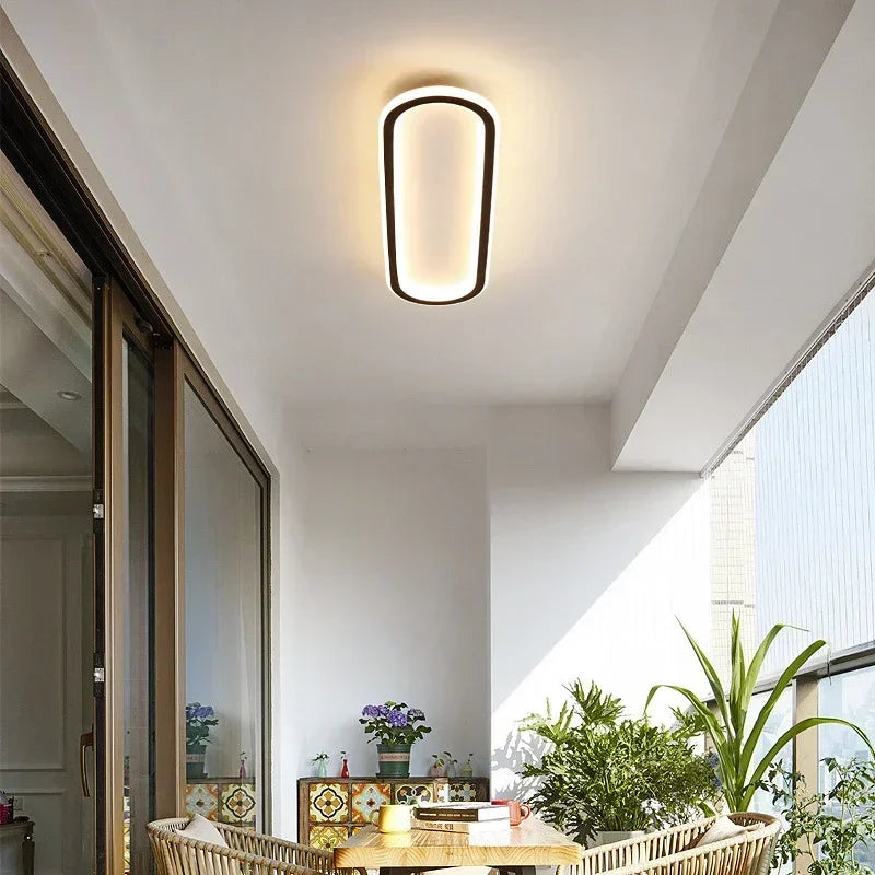Modern Oval LED Ceiling Light