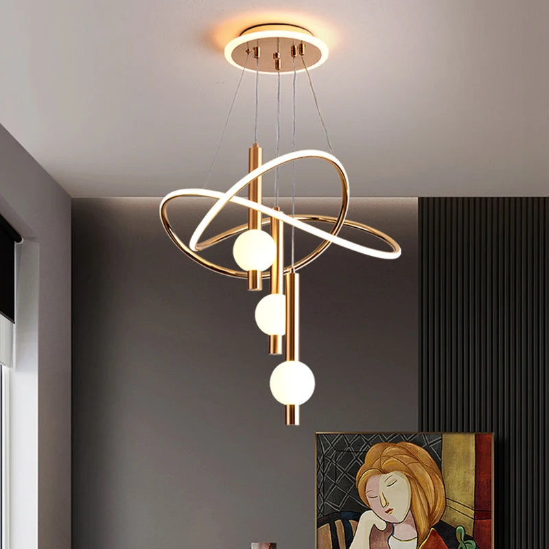 Flex Color LED Pendant Chandelier