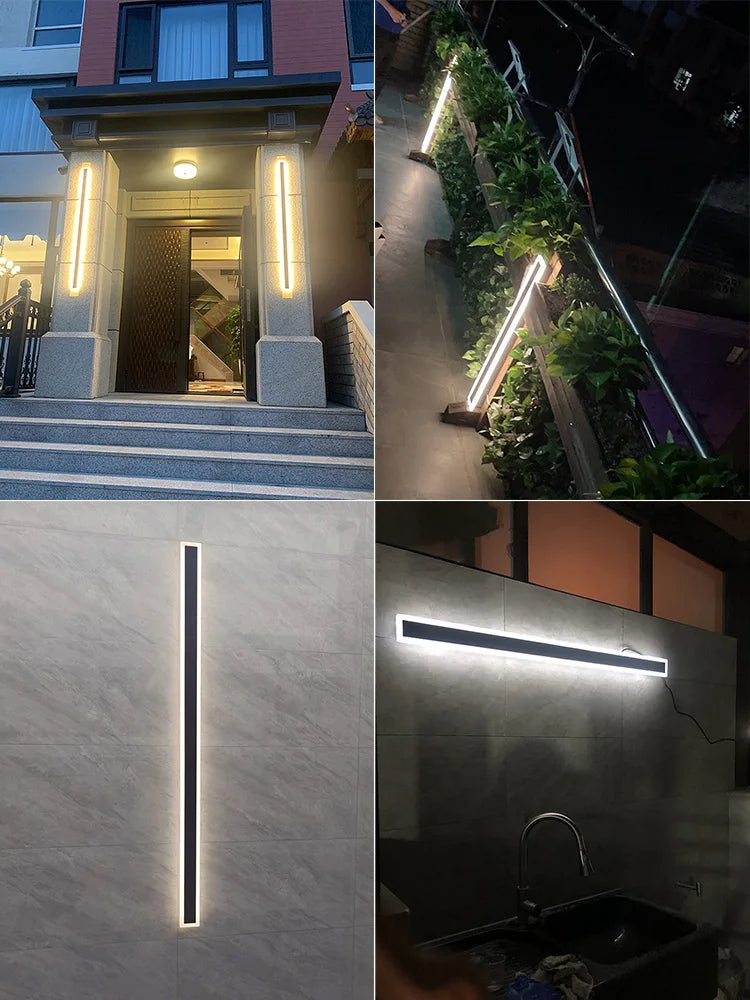 ForgeGlow Outdoor Wall Light LED