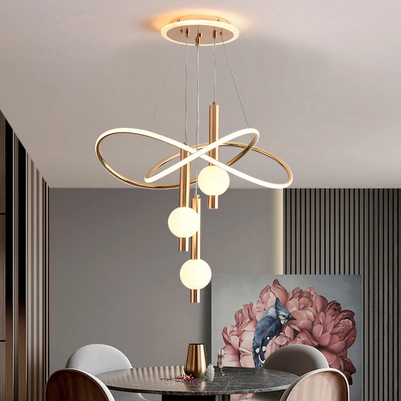 Flex Color LED Pendant Chandelier