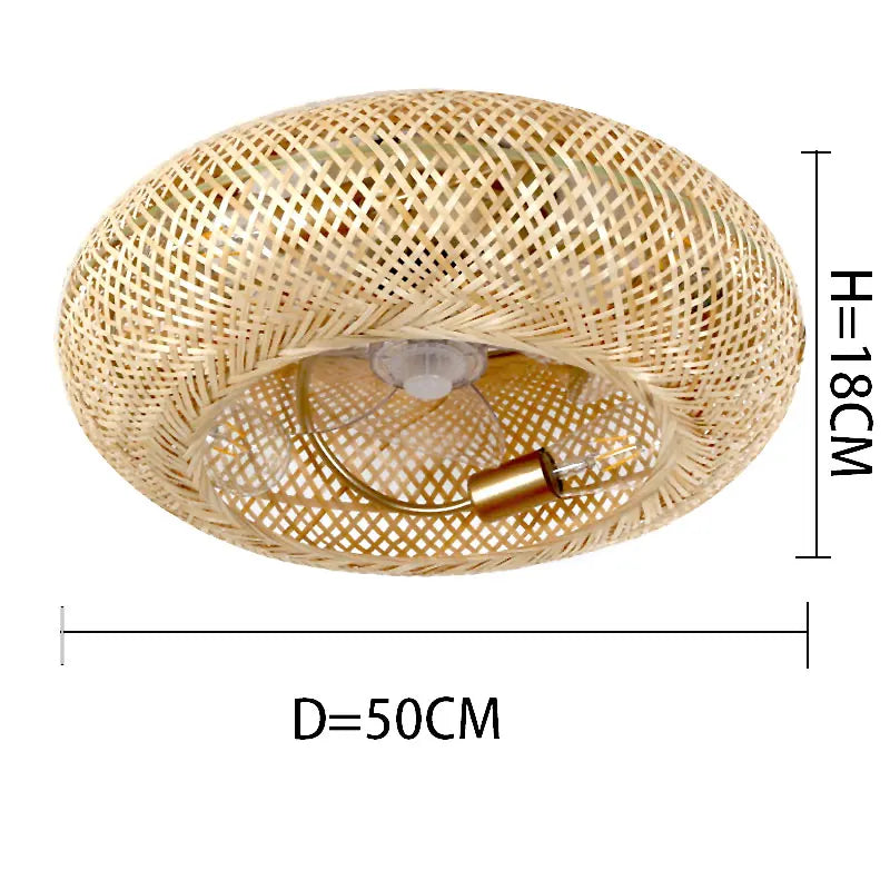 Bamboo Ceiling Fan