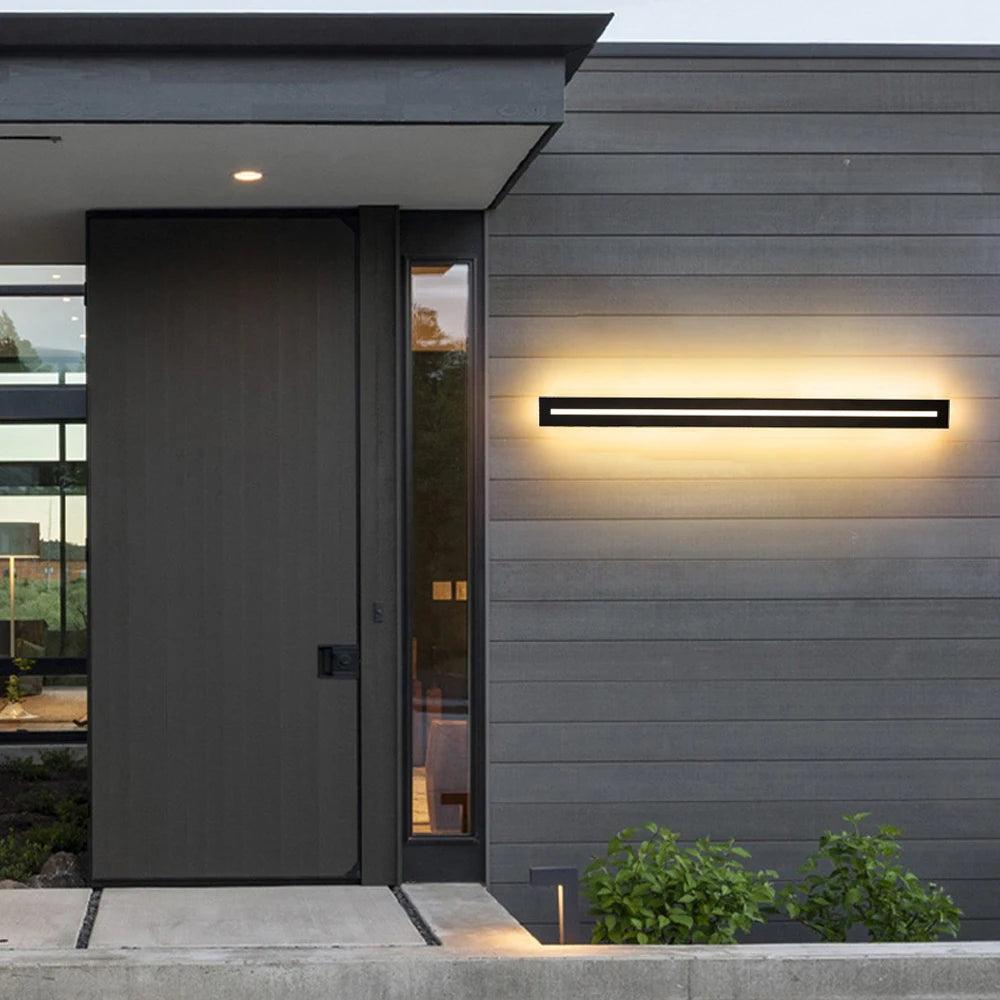 Linear Outdoor Long LED Wall Light