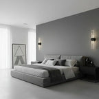 Aurielle™ Nordic Bubble Crystal LED Wall Sconce – Luxury Vertical Rod Accent Light Luminescense