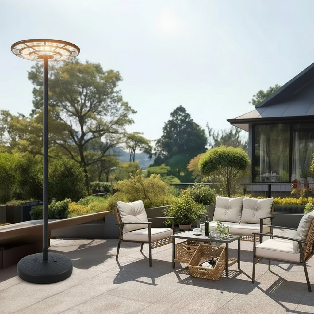 All-Weather Solar Flood Light