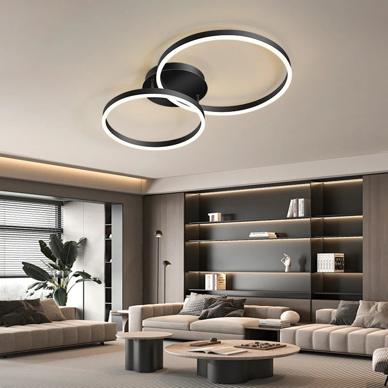 Ring LED Ceiling Light Chandelier