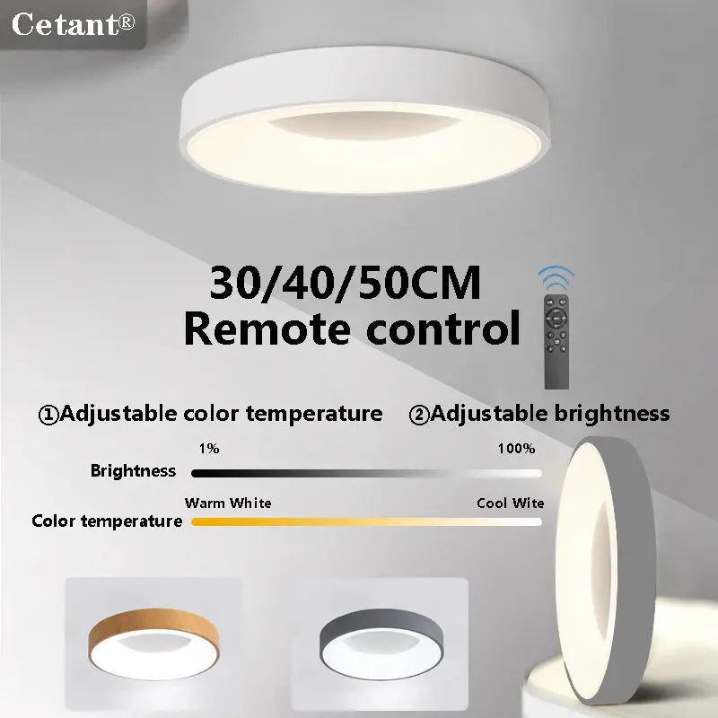 HaloLine™ Ultra-Slim LED Flush Mount Ceiling Light – Modern Round Aluminum Fixture Luminescense