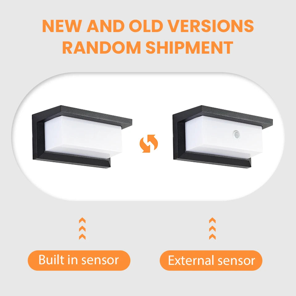 Smart Radar Motion Outdoor Wall Light