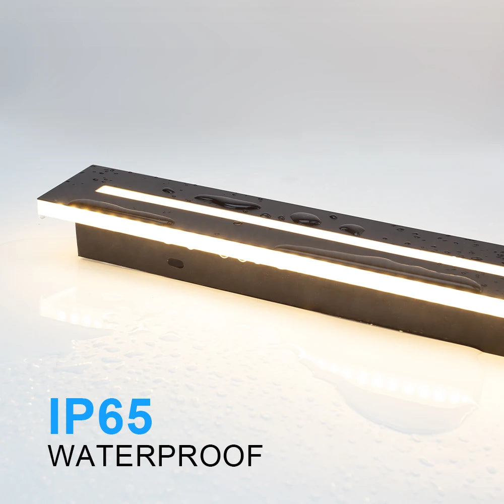 Linear Outdoor Long LED Wall Light