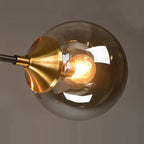 Orbitalis™ Multi-Arm Glass Chandelier - Modern Glass Orb Style Bulb Light Luminescense