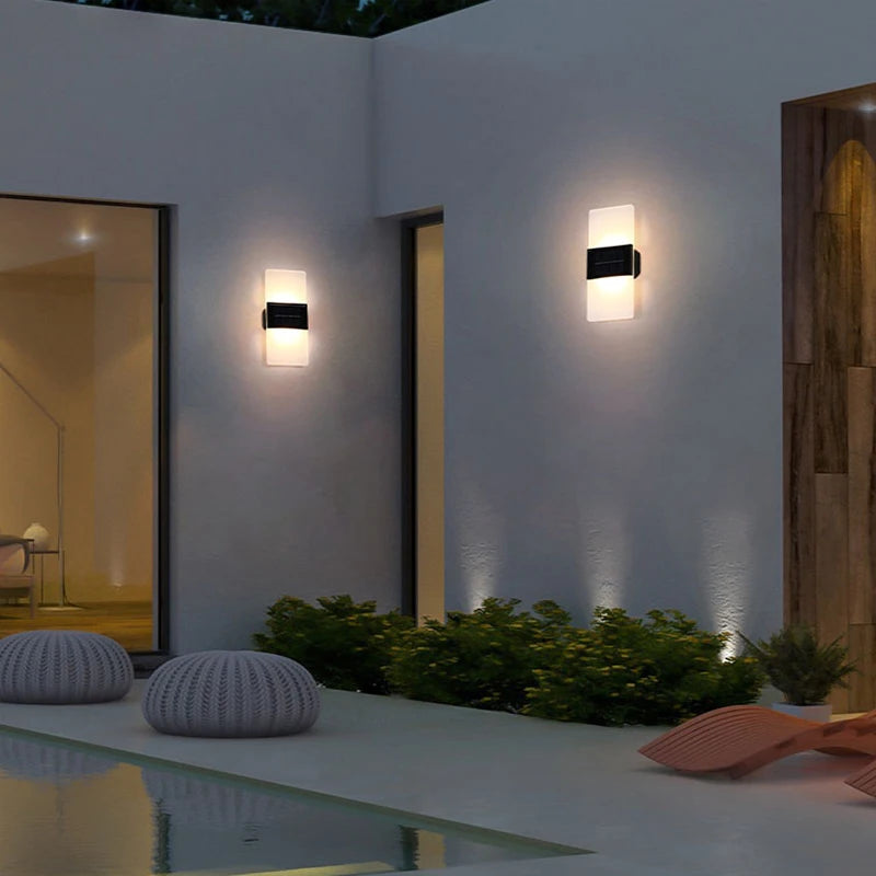 Solar Outdoor Wall Light