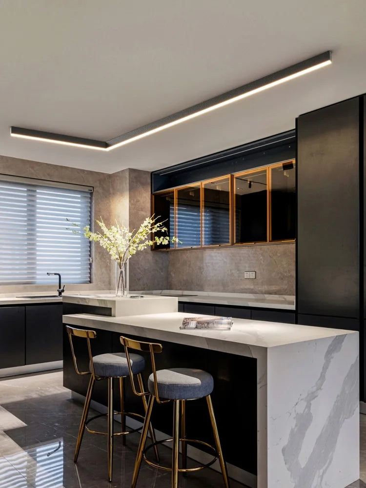 GlowLine Minimalist LED Ceiling Light