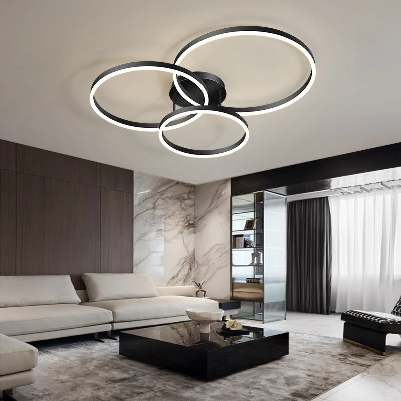 Ring LED Ceiling Light Chandelier