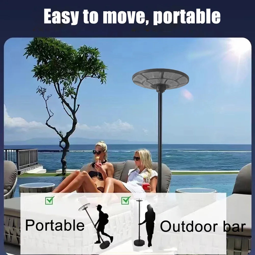 All-Weather Solar Flood Light