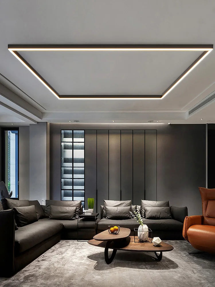 GlowLine Minimalist LED Ceiling Light