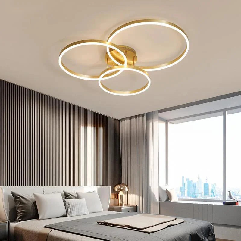 Ring LED Ceiling Light Chandelier