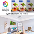 HashTag™ Modern LED Ceiling Light – Sculptural Wave Flush Mount Luminescense