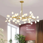 LumiBranch™ Modern Crystal Branch Chandelier – Nordic Artistic LED Ceiling Light Luminescense