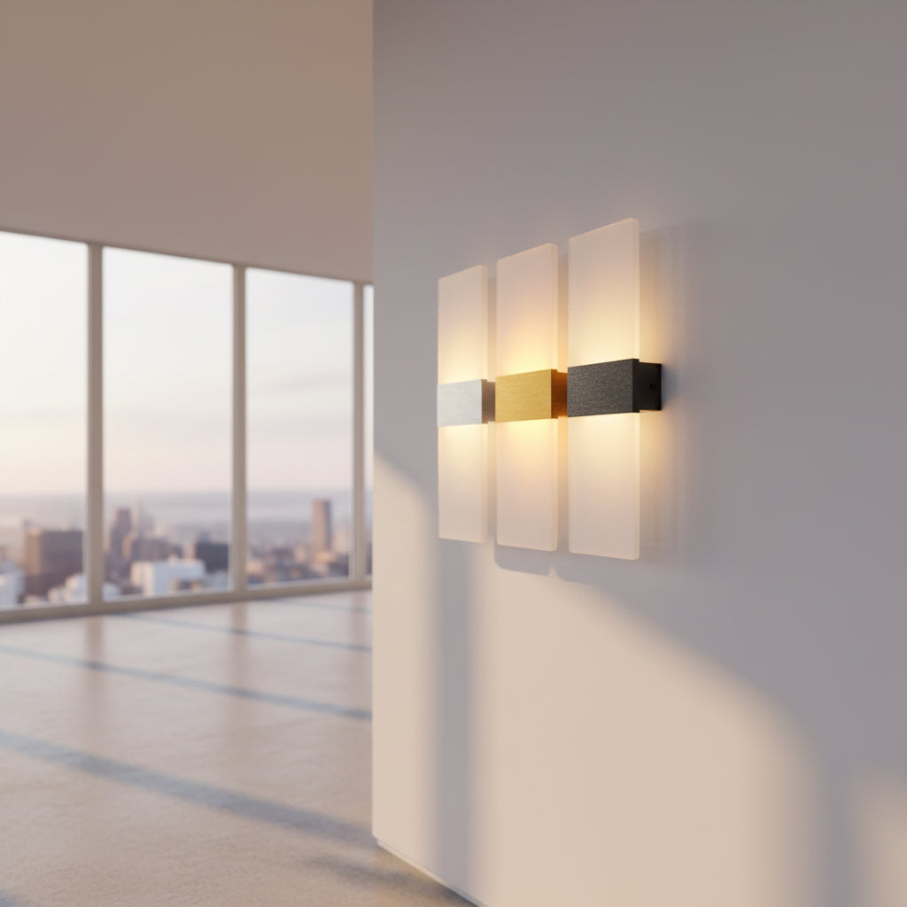 Modern LED Wall Sconce Set