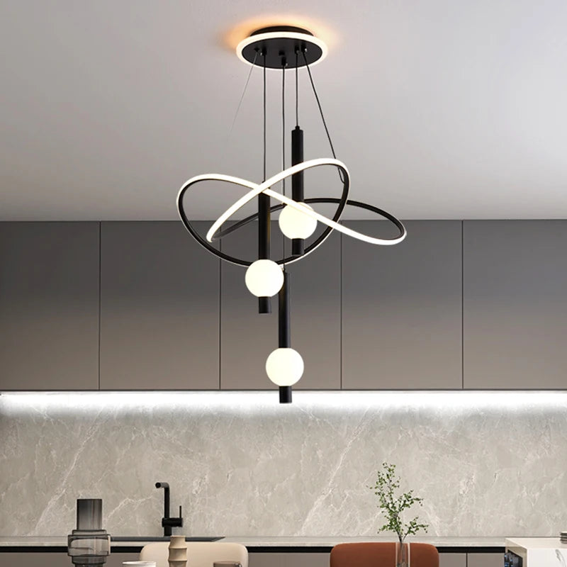Flex Color LED Pendant Chandelier