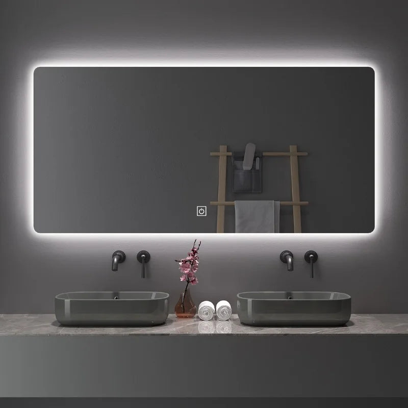 Smart Hotel LED Defog Mirror