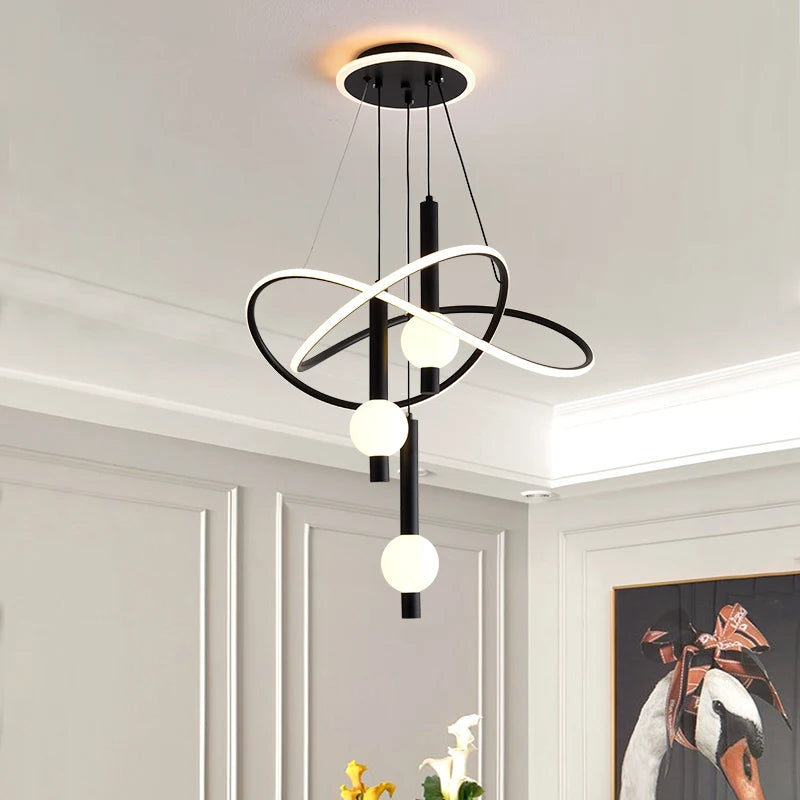 Flex Color LED Pendant Chandelier