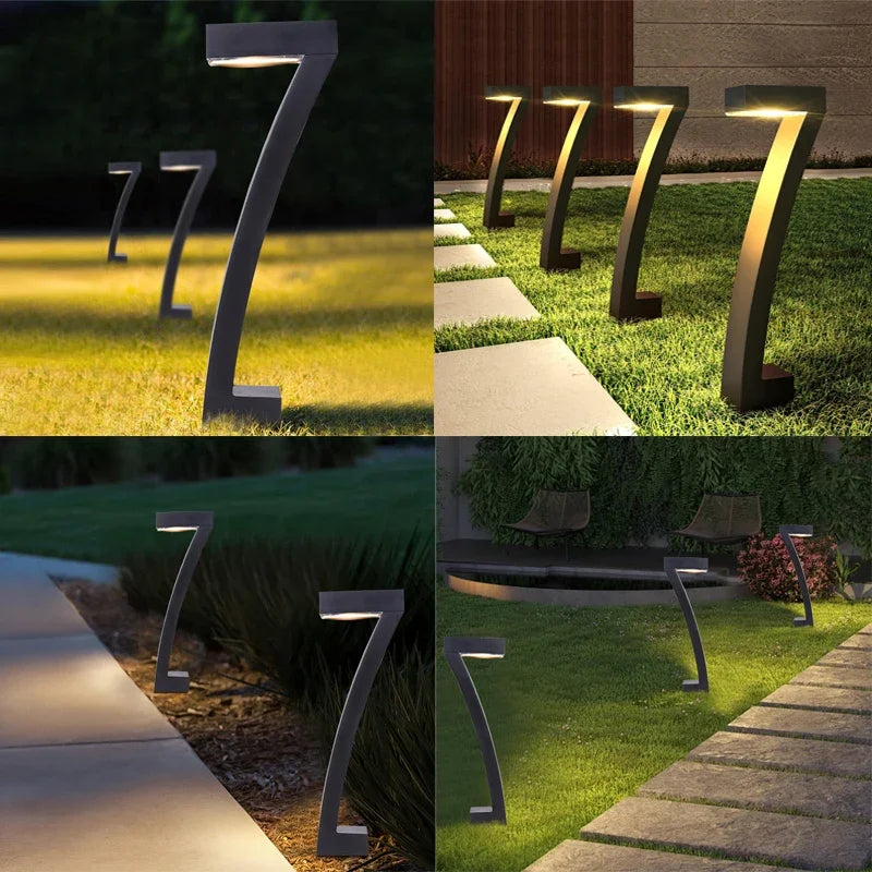 GardenGlow Solar Pathway Lights Set