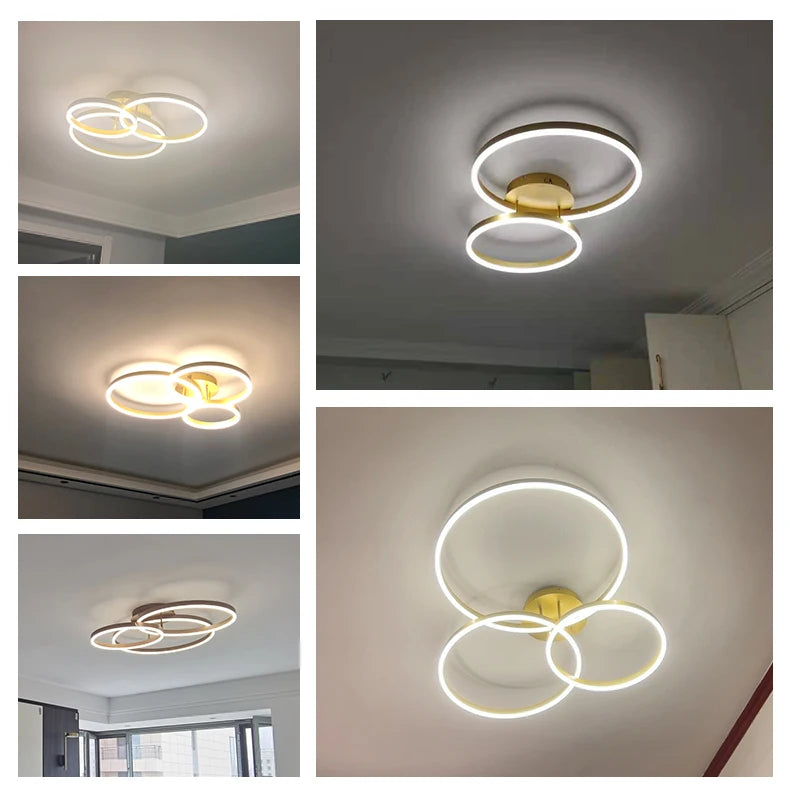 Ring LED Ceiling Light Chandelier